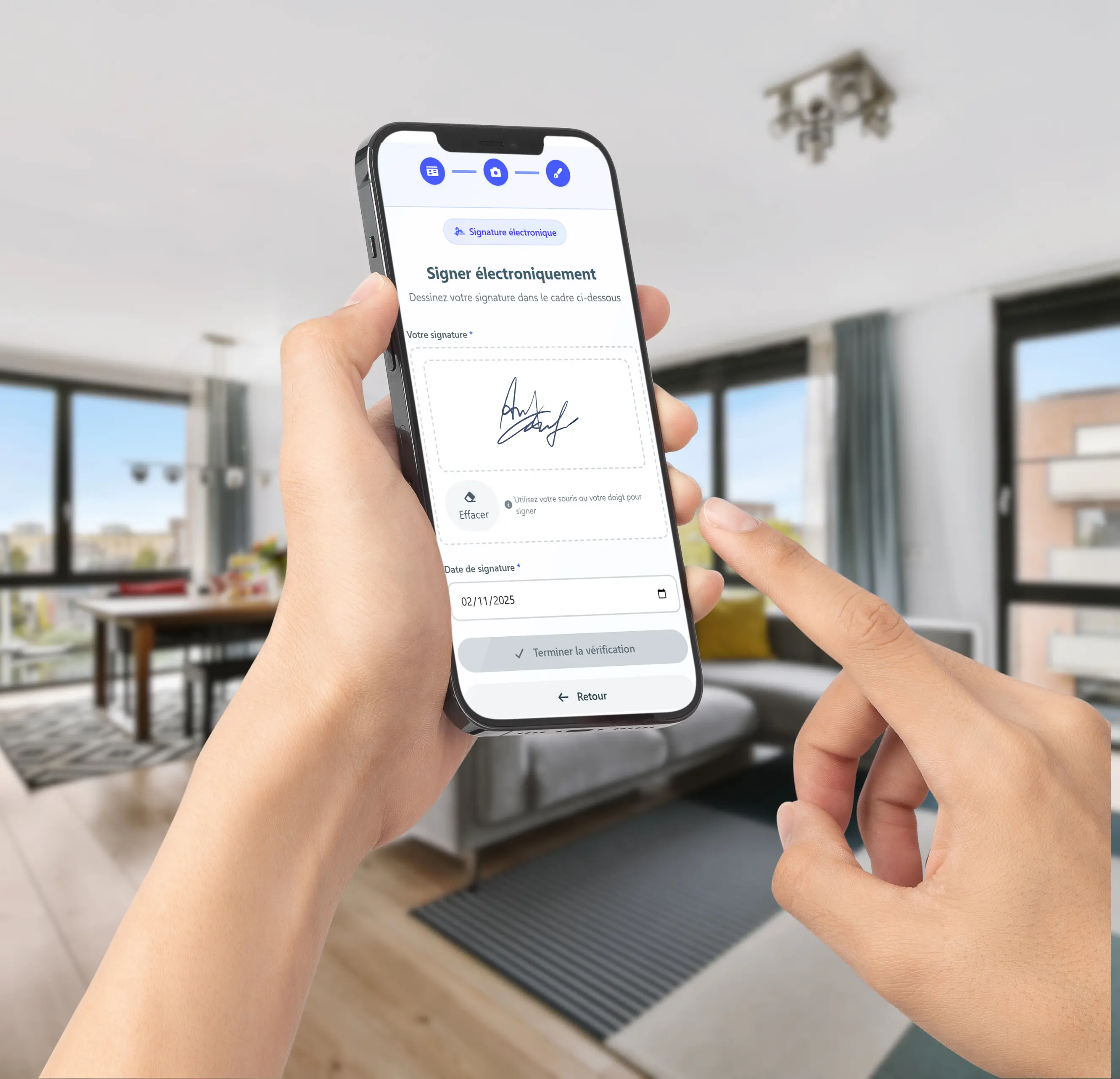 Signature électronique certifiée